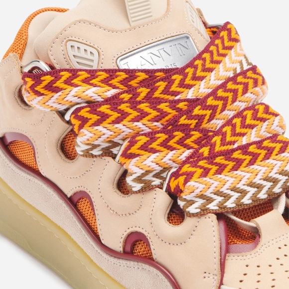 Authentic LEATHER CURB SNEAKERS × 1
PALE PINK/MANGO / 42 - Picture 1 of 5